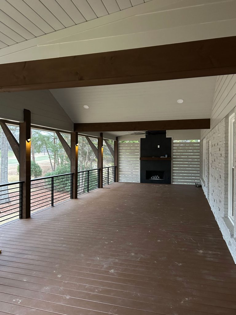 Porch Remodel in Greystone, Alabama | Firehouse Home Renovations