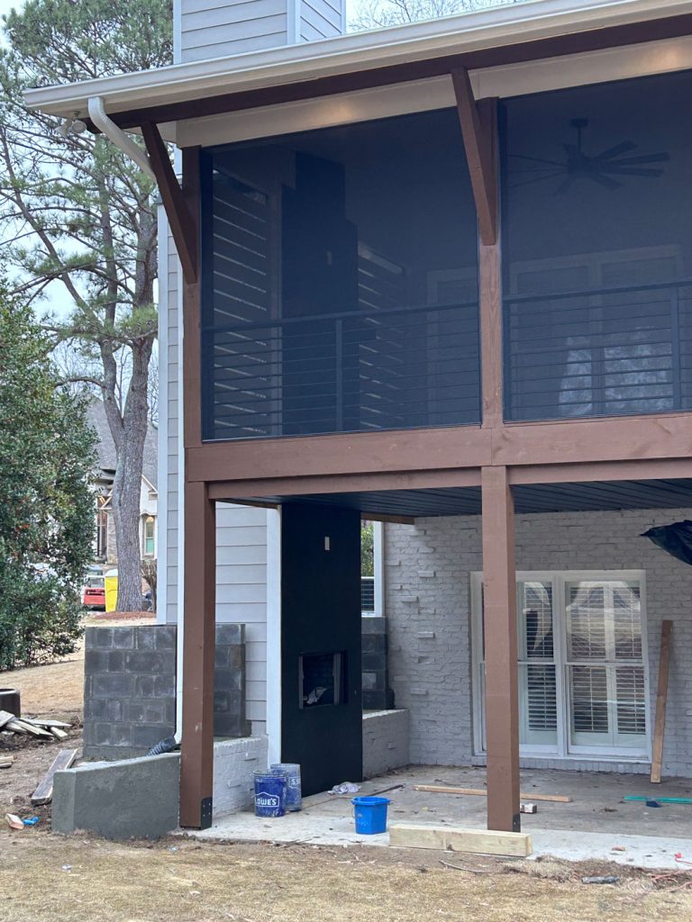 Porch Remodel in Greystone, Alabama | Firehouse Home Renovations