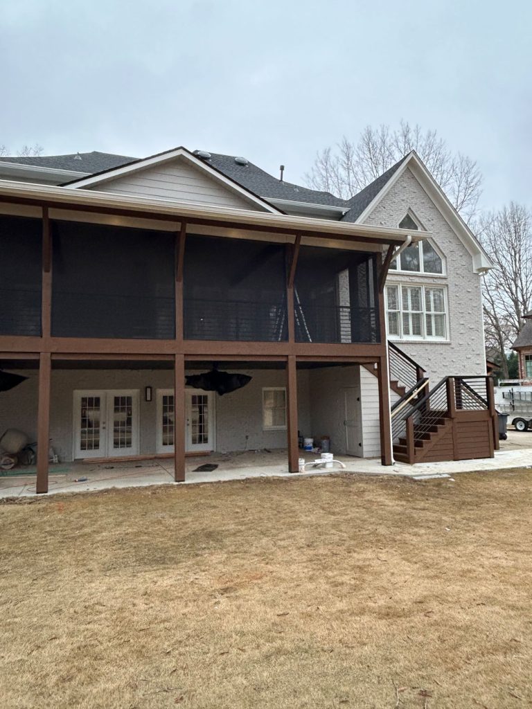 Porch Remodel in Greystone, Alabama | Firehouse Home Renovations